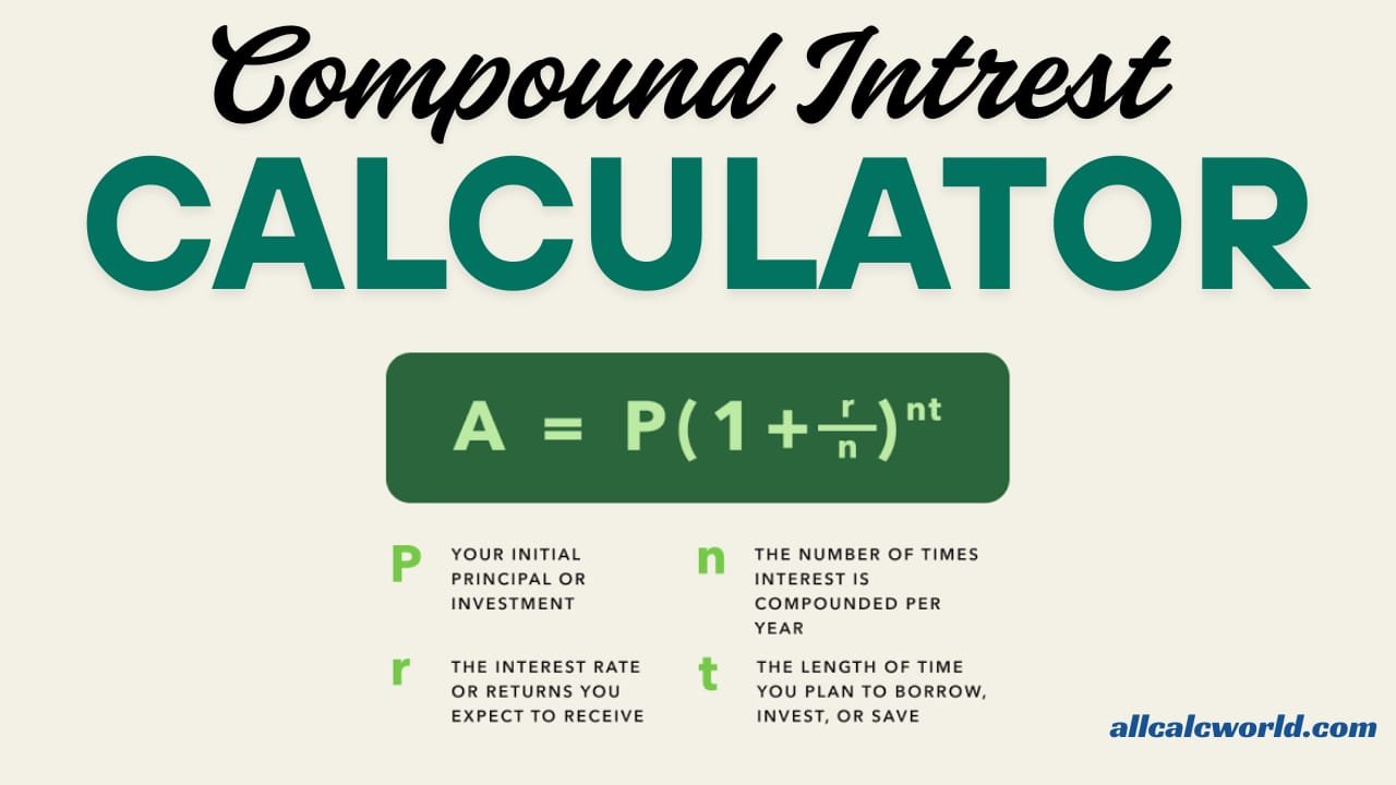 Compound Interest Calculator - allcalcworld.com