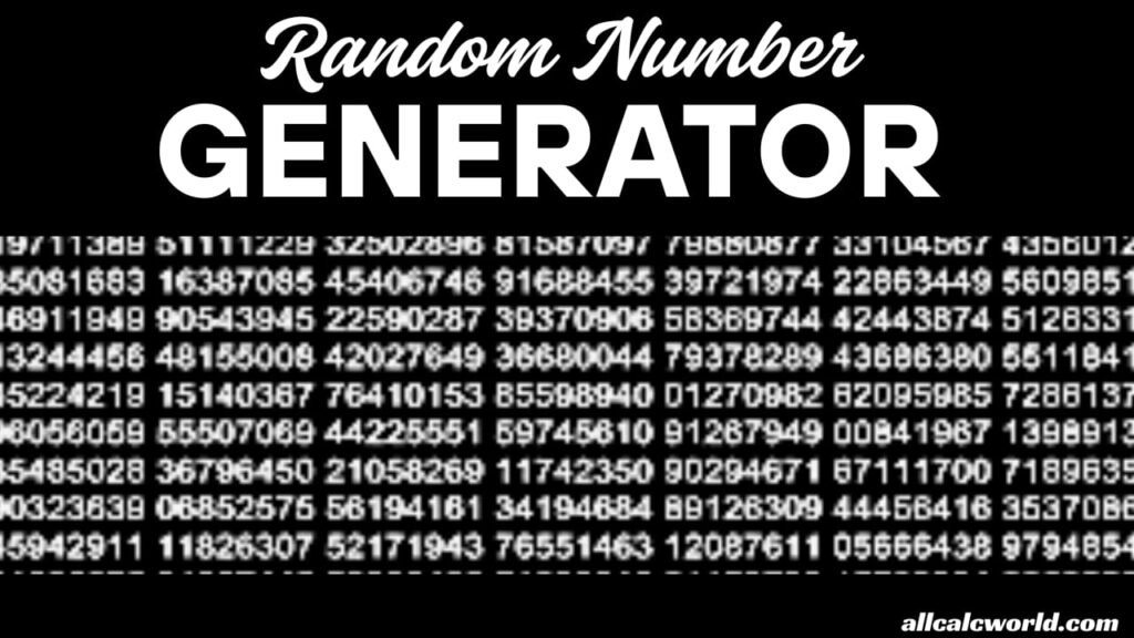 Random Number Generator